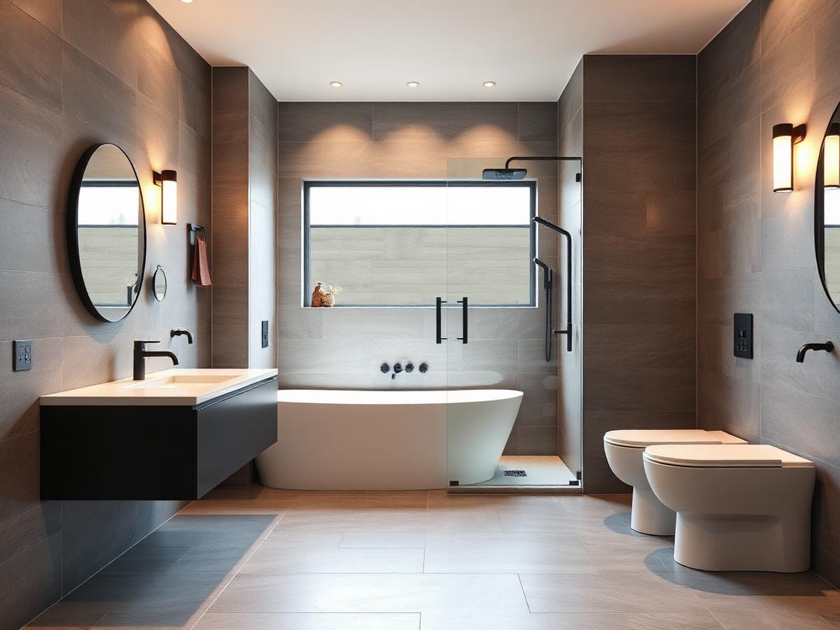 Renovated bathroom