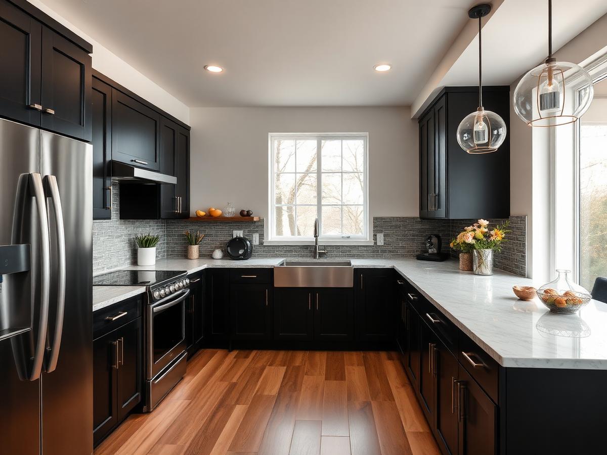 Renovated kitchen